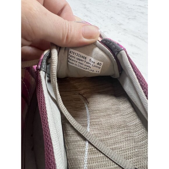 Dansko Women's Madras Shoes Sneakers Walking Plaid Multicolor Size 40 US 9.5/10 - Picture 6 of 6